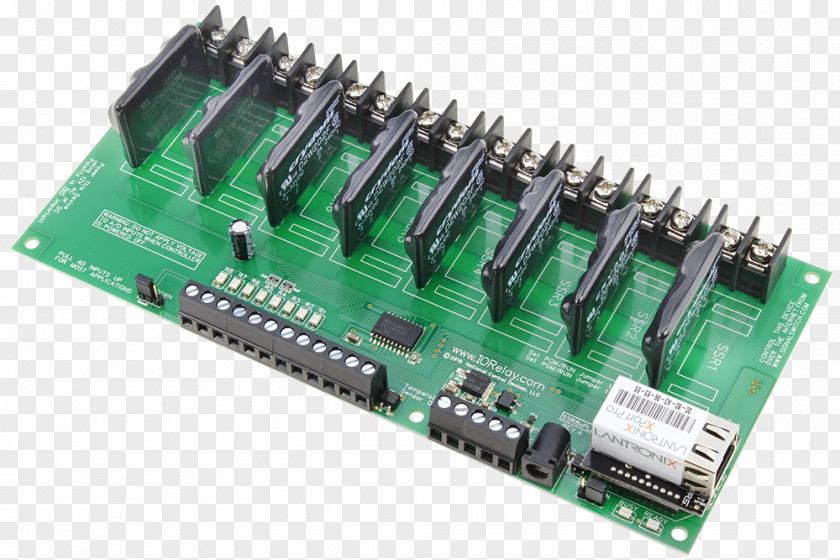 Network Interface Controller Microcontroller Solid-state Relay Electronics Input/output PNG