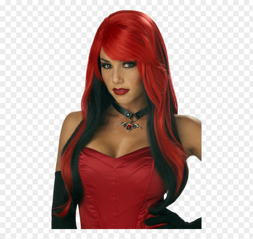 Vampire Costume Wig Woman Clothing PNG