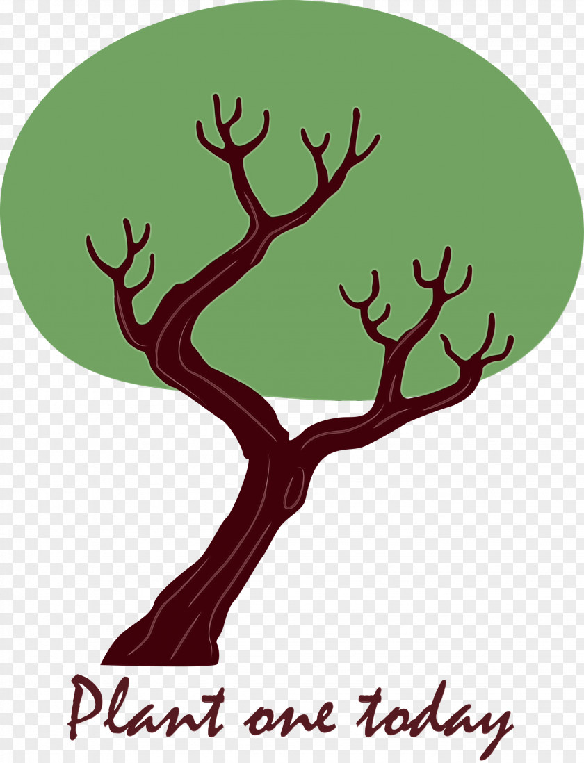 Deer Antler Meter Poetry Tree PNG