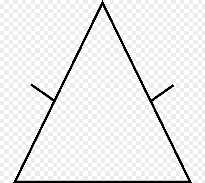 Diagram Line Art Equilateral Triangle PNG