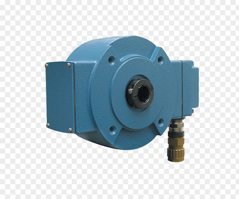 Double Shaft Gas Motor Rotary Encoder Incremental Sensor PNG