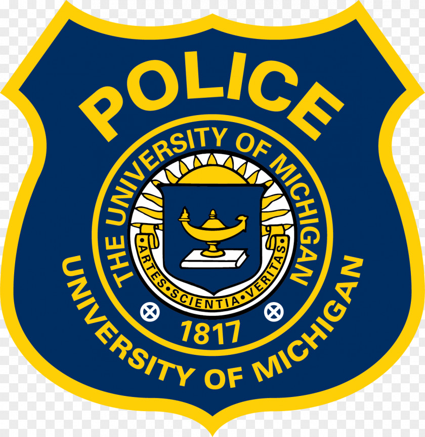 Police Badge U-M Division Of Public Safety And Security Emblem Michigan Wolverines Football PNG