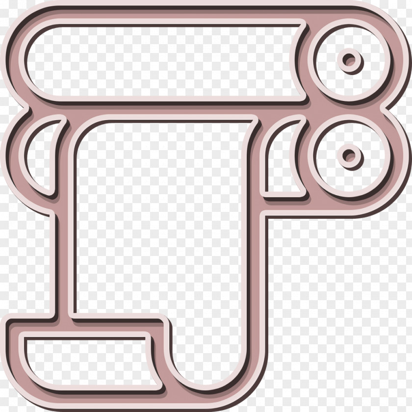 Rolling Machine Icon Paper Industry PNG
