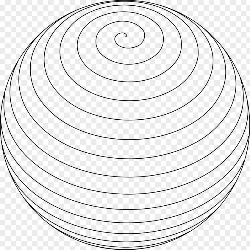 Sphere Line Art Drawing Clip PNG