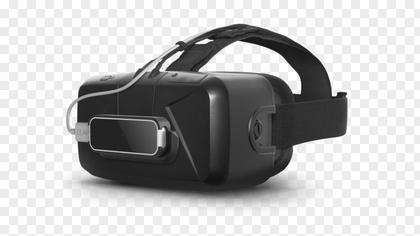 VR Headset Oculus Rift Virtual Reality Open Source Head-mounted Display Leap Motion PNG