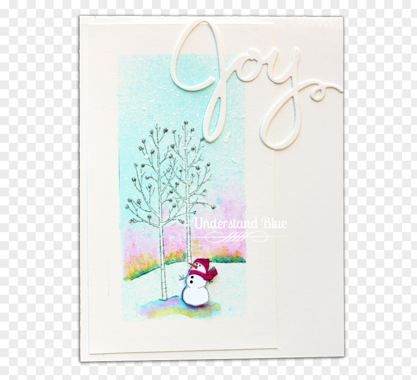 Watercolored Greeting & Note Cards Picture Frames Font PNG