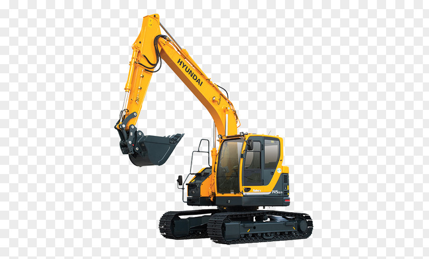 Beijing Hyundai Excavator Heavy Machinery Loader Architectural Engineering Earthworks PNG