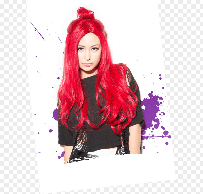 Hair Coloring Red Human Color Black PNG