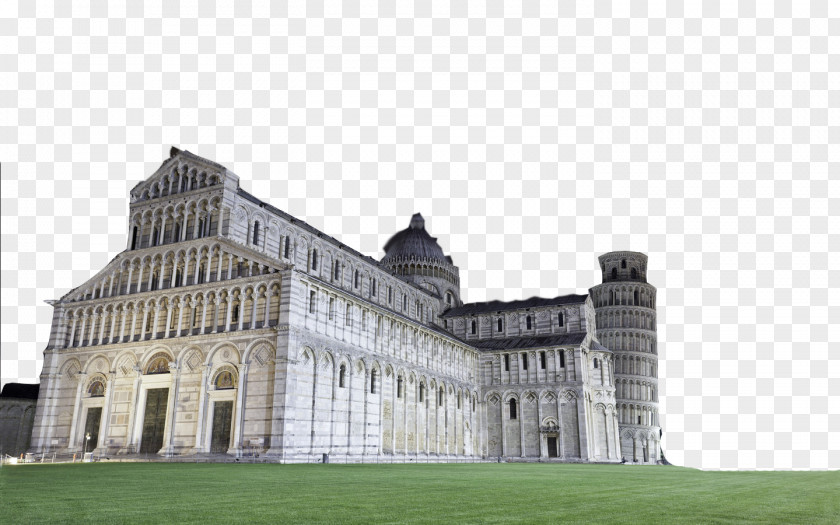 Italy Leaning Tower Of Pisa Five Cathedral Piazza Dei Miracoli Bell PNG