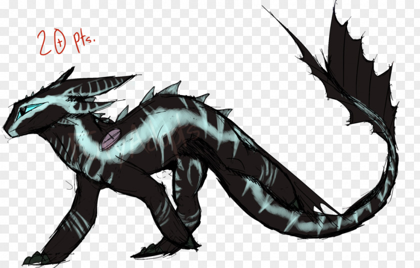 Night Fury Dragon Carnivora Cartoon Demon PNG