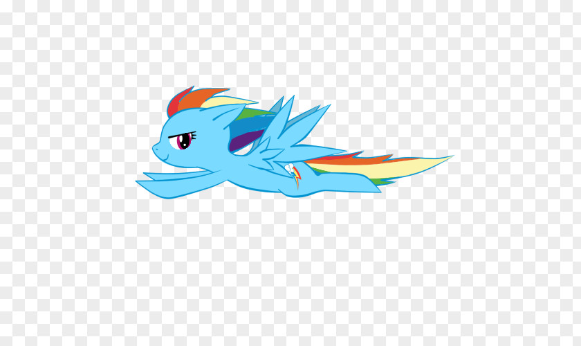 Rainbow Dash Flying Clip Art Product Design Illustration Line PNG