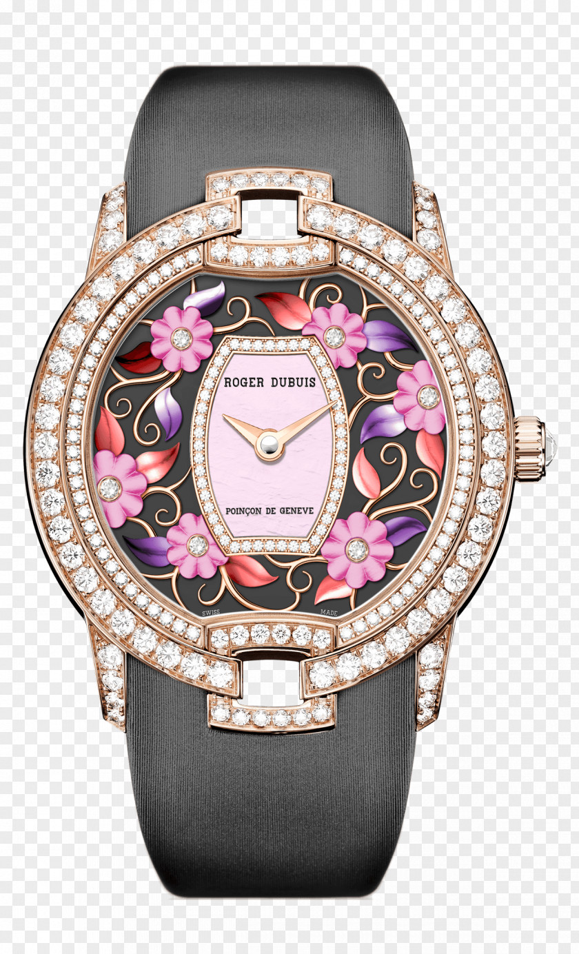Watch Roger Dubuis Watchmaker Clock Velvet PNG