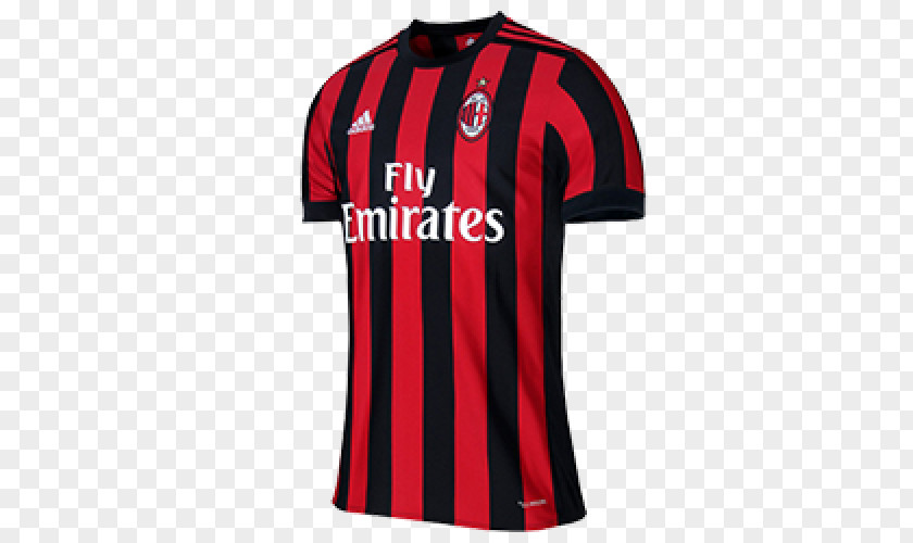 Adidas A.C. Milan Serie A Kit Jersey PNG