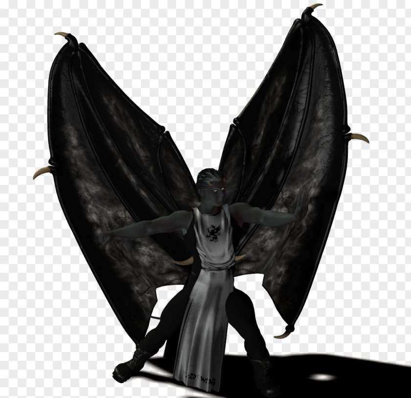 Black Wings Character White Author Grey Hair PNG