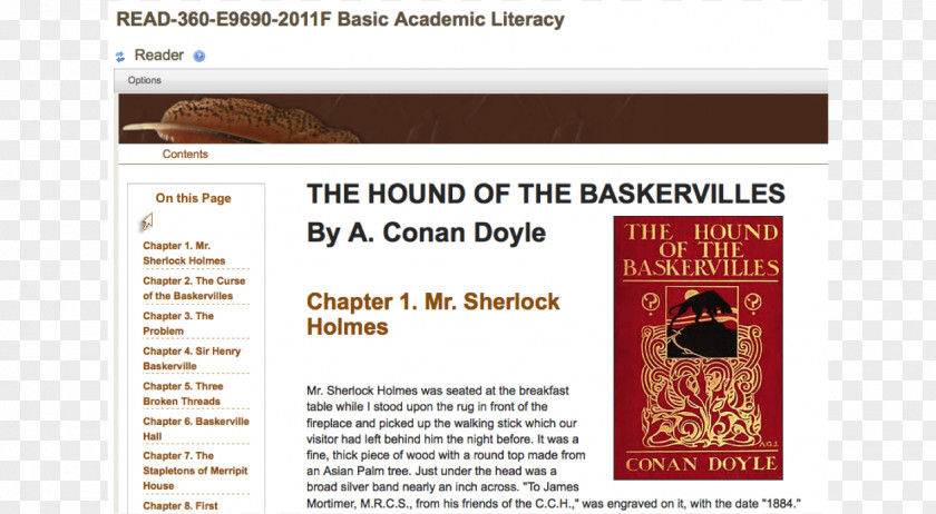 Book The Hound Of Baskervilles Sherlock Holmes Detective Brand Font PNG