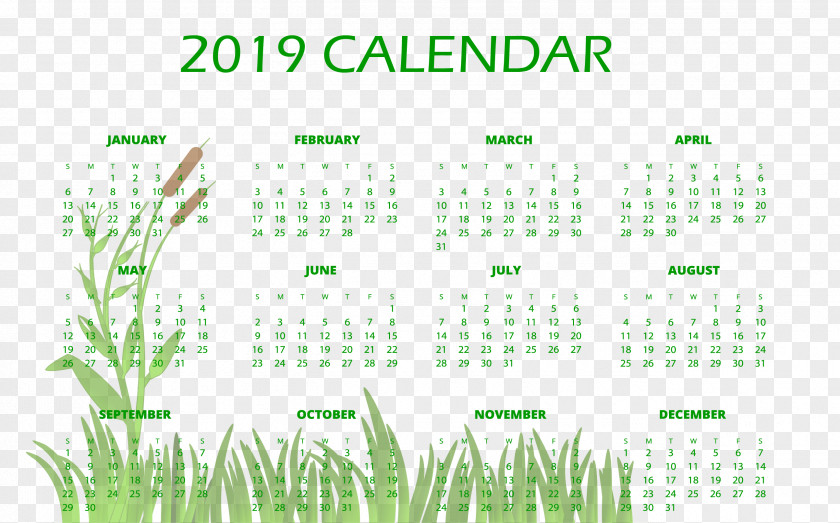 Commodity Calendar Product Design Font PNG