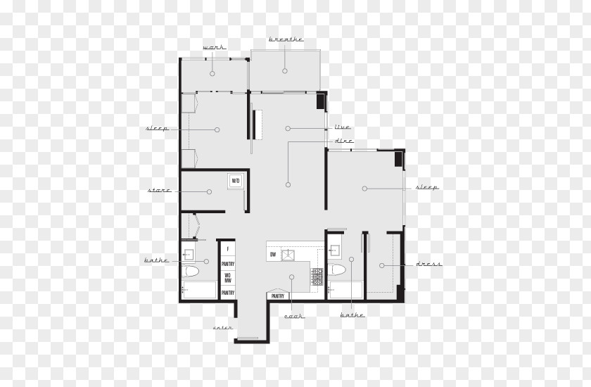 House Floor Plan Architecture Brand PNG