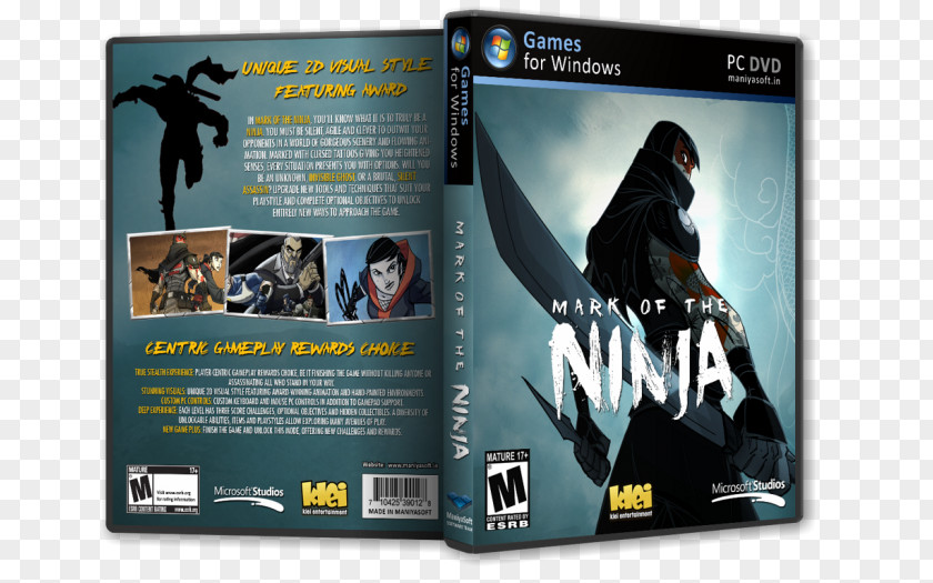 Ninja Mark Of The Xbox 360 I-Ninja PNG