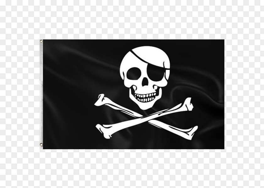 Flag Jolly Roger Piracy Skull And Crossbones PNG