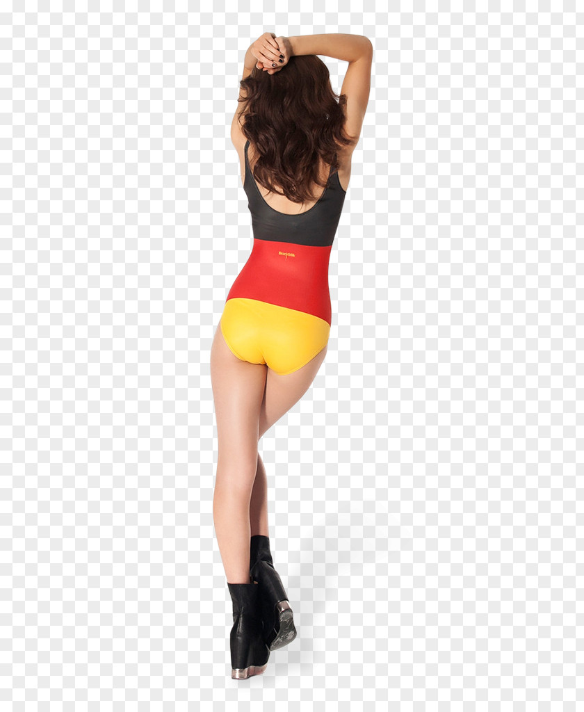 Flag Of Germany One-piece Swimsuit East PNG