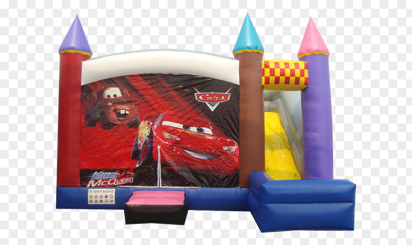 Happy Children Lightning McQueen Game Fast Inflatable PNG