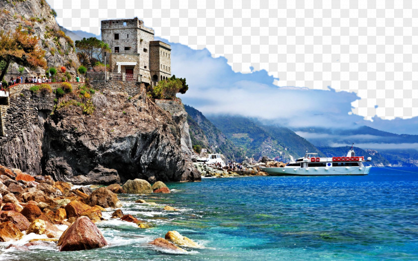 Italy Cinque Terre Six High-definition Television 1080p Video Display Resolution Wallpaper PNG