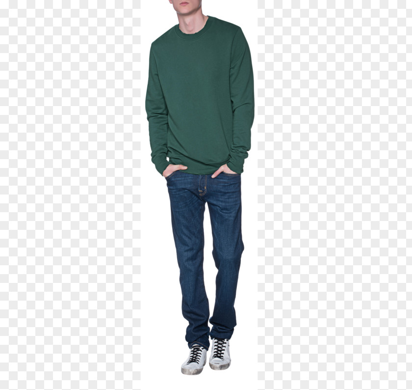 Straight Pants Jeans T-shirt Suit Sleeve Sweater PNG