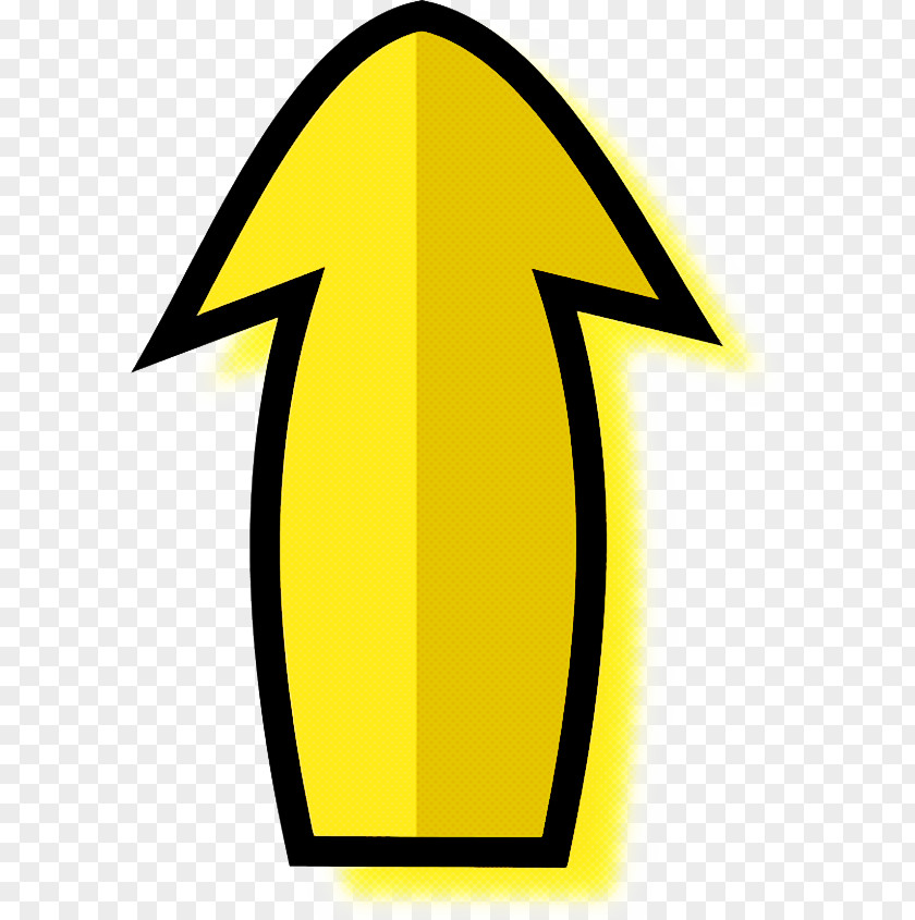 Surfboard Symbol Yellow PNG