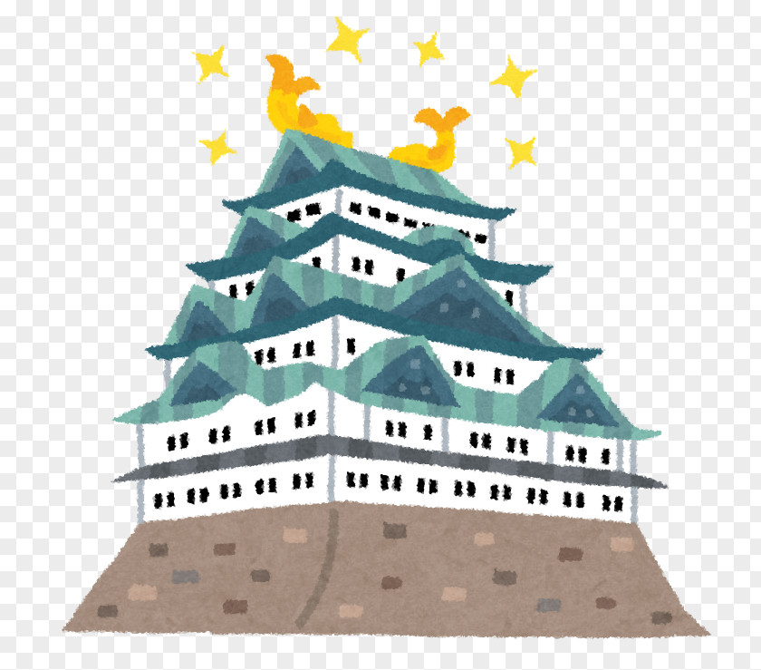 Castle Nagoya Tenshu Shachihoko Gifu PNG