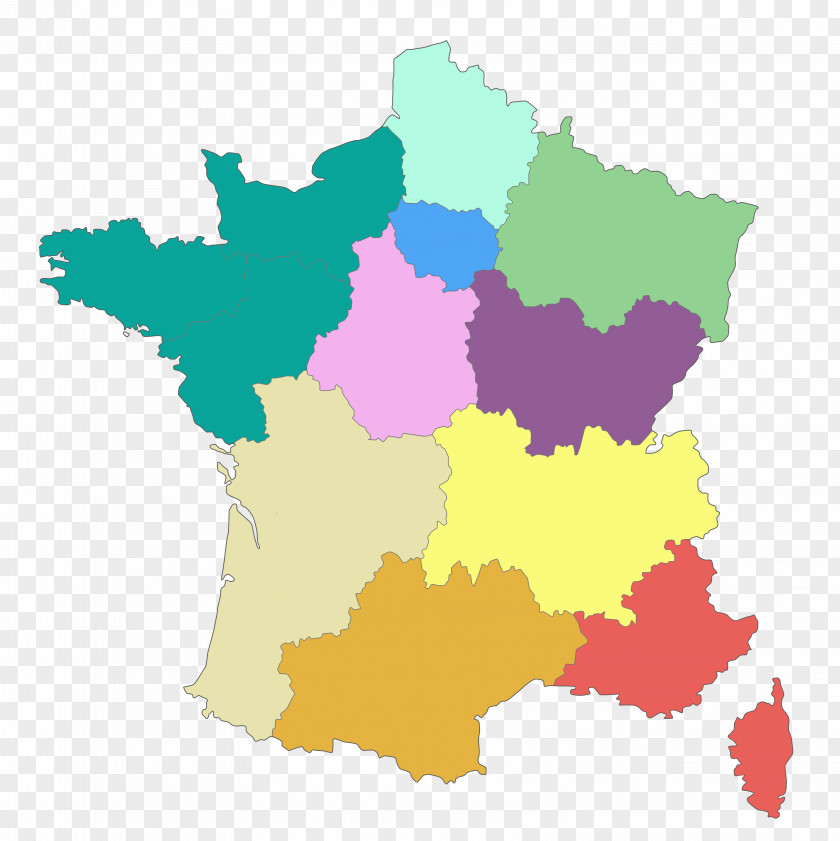 Map Regions Of France Overseas Territory PNG