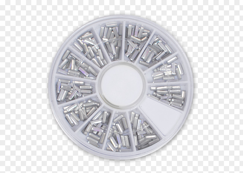 Metal Nail Silver Circle Wheel PNG