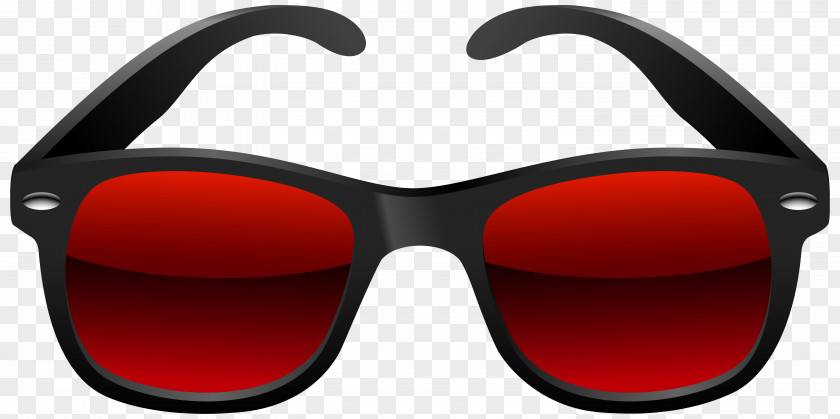 Red Sunglasses Cliparts Goggles Summer Camp Day Child PNG