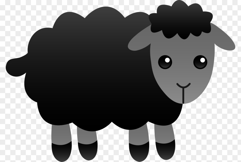 Sheep Baa, Black Baa Nursery Rhyme PNG