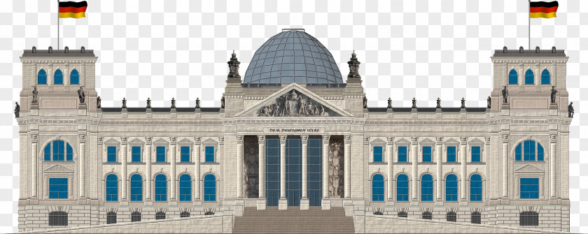Building Reichstag Brandenburg Gate Germania Architecture PNG