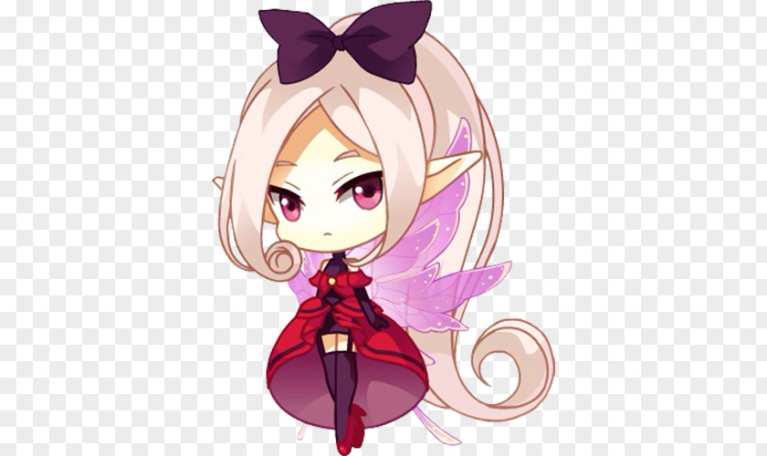 Cartoon Sprite Q-version Seer Elf Character Designer Baidu Knows PNG