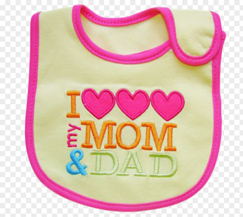 Child Bib Shopping Infant Father PNG