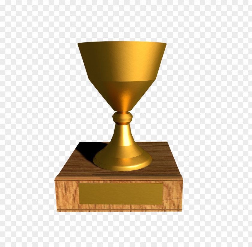 Golden Cup Participation Trophy New Kent Middle School Award Medal PNG