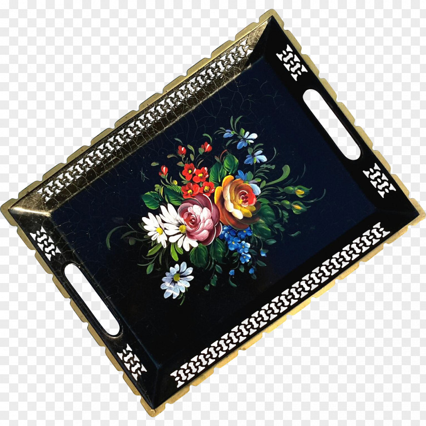 Hand-painted Flowers Picture Material Electronics PNG