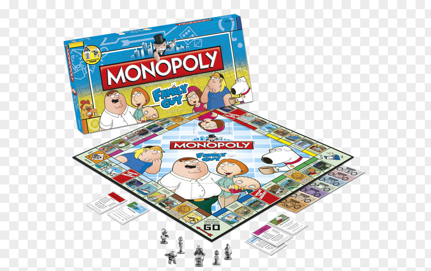 Monopoly Money USAopoly Peter Griffin Stewie Board Game PNG