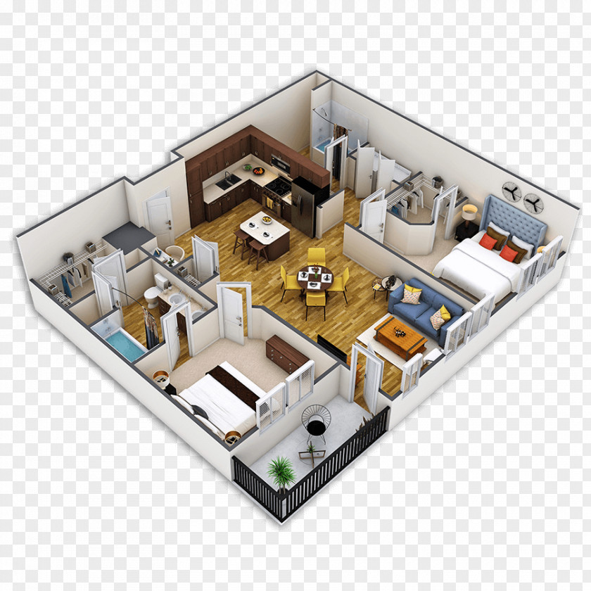 Residential Community Griffis Union Station Apartment Inca Street Bedroom PNG