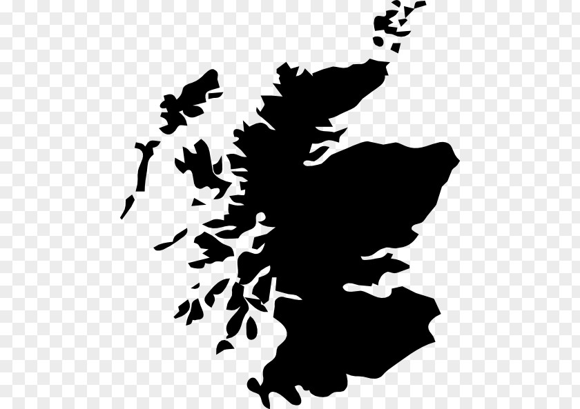 Scotland Outline Clip Art PNG