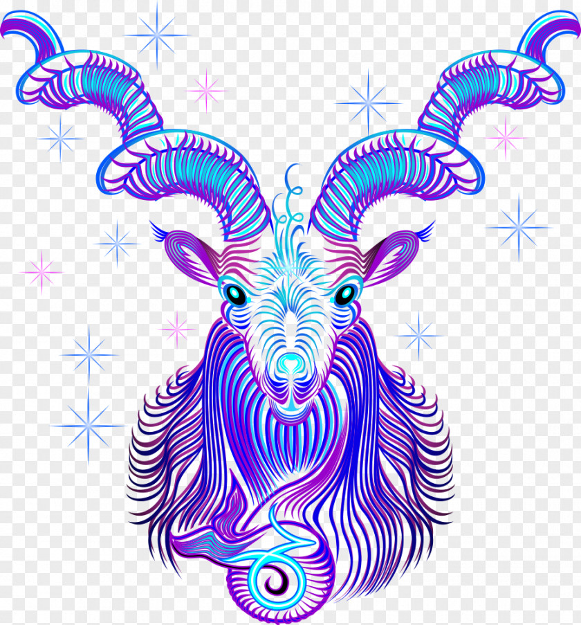 Vector Cartoon Capricorn Capricornus Love Infatuation PNG