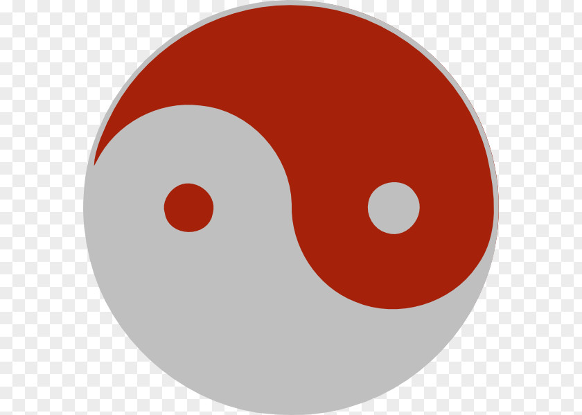 Yin Yang Royalty-free Red Clip Art PNG