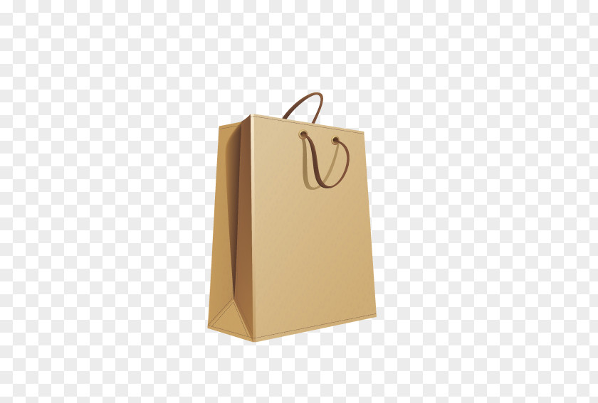 Brown Bag Kraft Paper Packaging And Labeling PNG