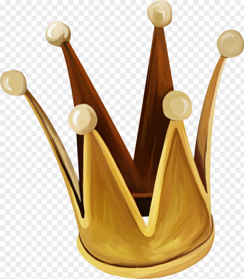 Hand-painted Crown Clip Art PNG