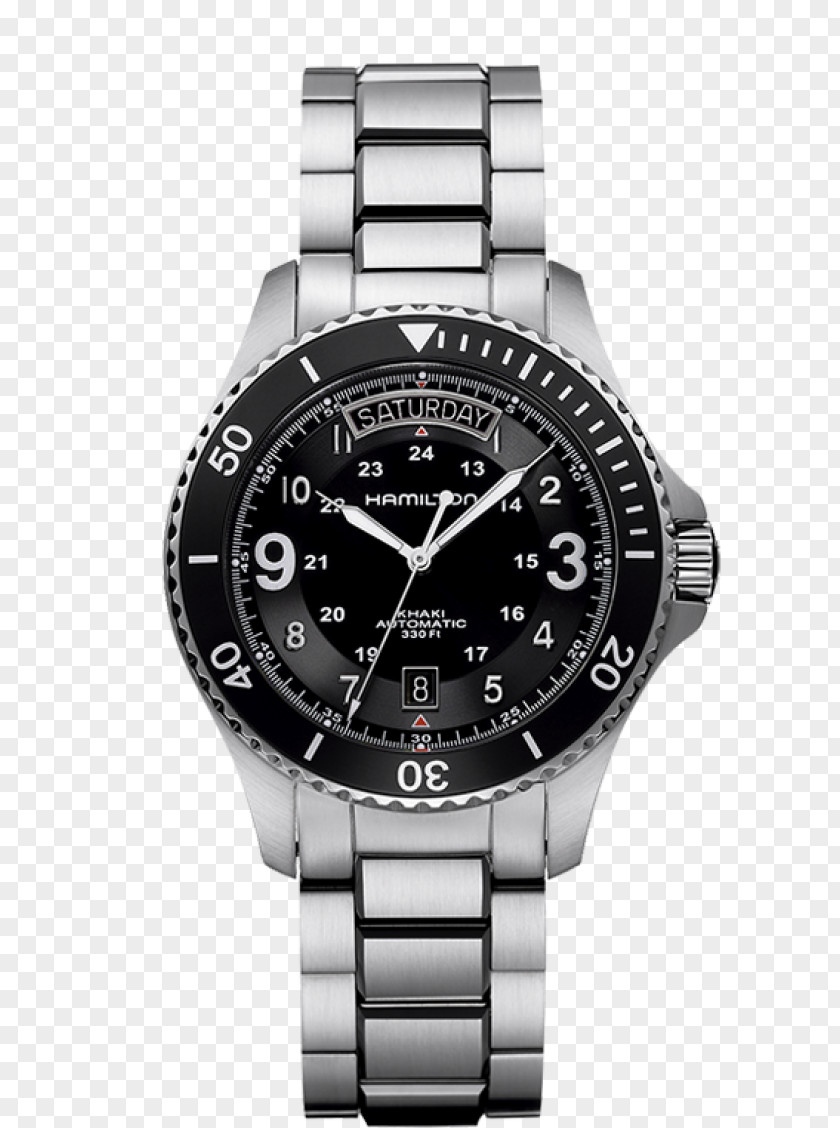 Watches Hamilton Watch Company Diving Strap Clock PNG