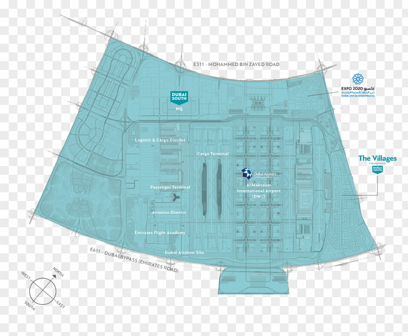 West Point Al Maktoum International Airport Abu Dhabi Dubai Expo 2020 Plan PNG