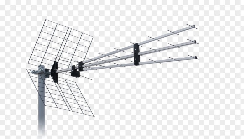 Aerials Ultra High Frequency Republic P-47 Thunderbolt Yagi–Uda Antenna DVB-T PNG