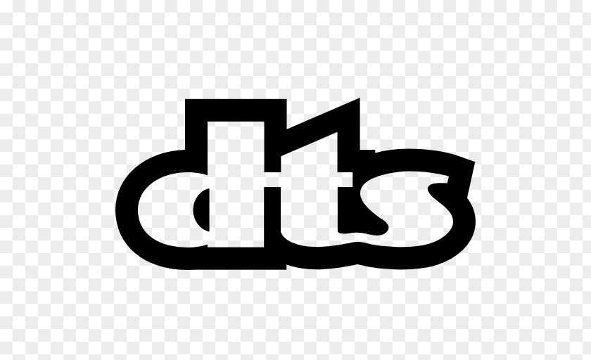 Rectangular-box DTS Dolby Digital Logo PNG