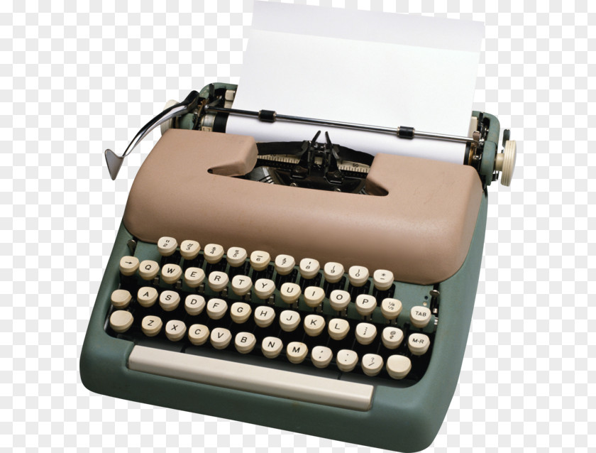 Typewriter Writing Typing Author PNG